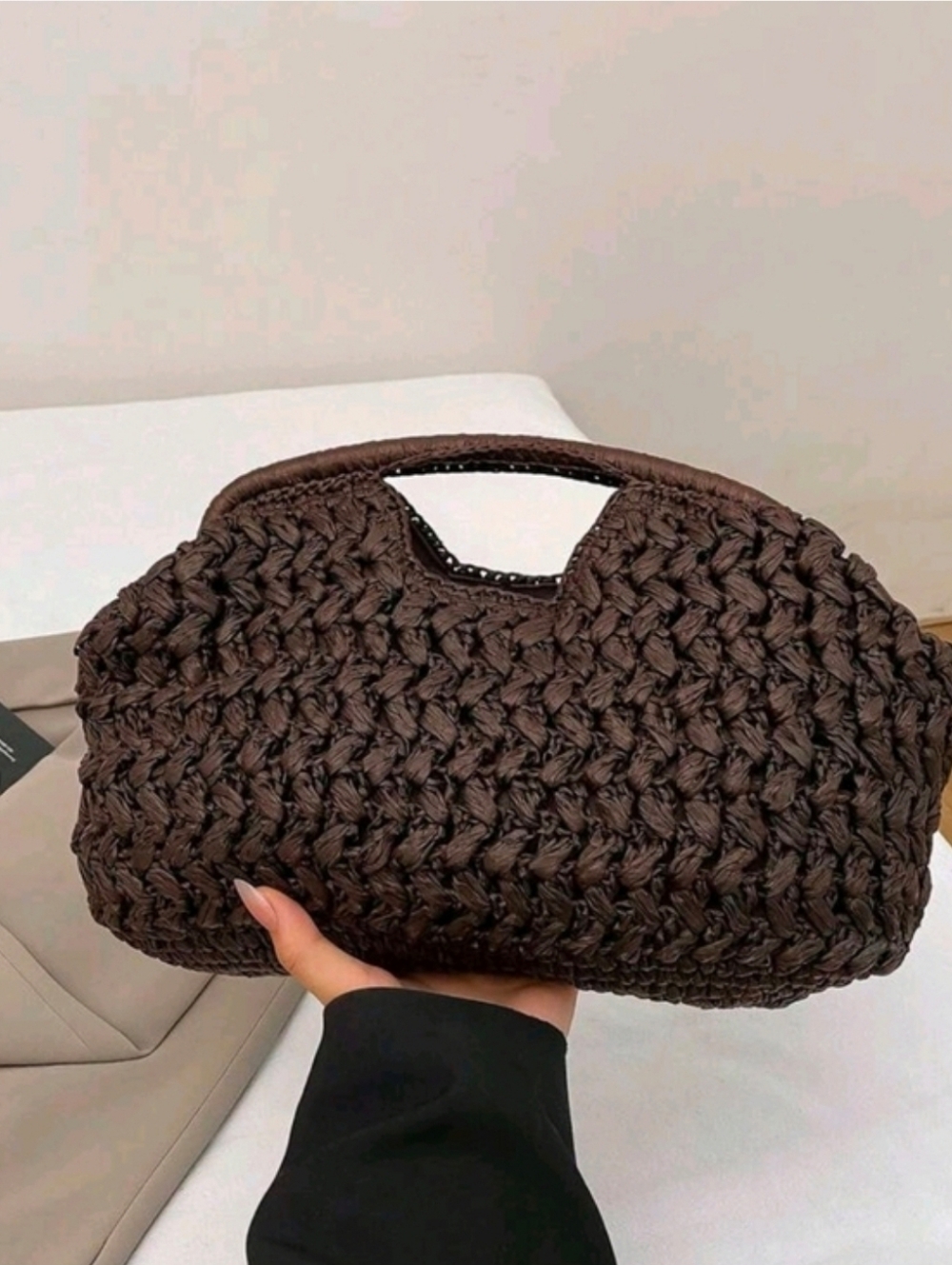 Trendy Wovem Clutch - Picture 3 of 4